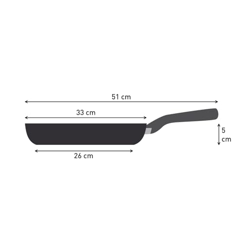 Tefal Duetto Bratpfanne 32 cm Induktion, Edelstahlpfanne mit Antihaftversiegelung, Thermo-Signal bei idealer Brattemperatur… – Ansicht 4