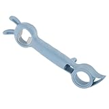 GAROZATION Multifunktionaler Bierflaschenöffner 4 in 1 aus Edelstahl und Pp Kompakt mit Ergonomischem Griff Cartoon Design für Dosen Glas und Flaschenverschlüsse Küchenwerkzeug für Bar