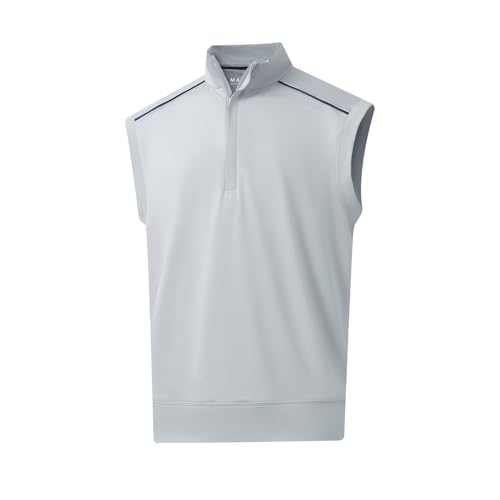 M MAELREG 1/4 Zip Pullover Mens Golf Vest Dry Fit Breathable