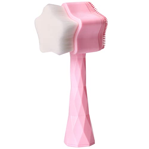 Didiseaon Facial Cleansing Brush Skin Care Tool Face Massage Brush Portable Skin Care Tool Home Cleaner for Women Random Color