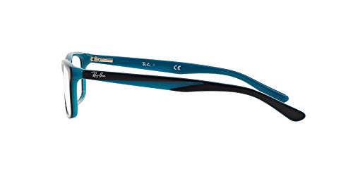 Image of Ray-Ban Unisex Clear Lens Rectangle Frames - 0RX5337I