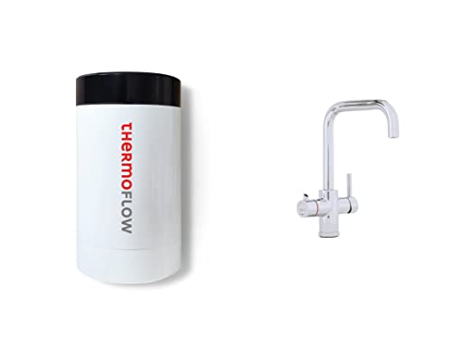 Thermoflow THERMOFLOW100E 1325THERMOFLOW100E Kochendwasser-Armatur 5 Liter, 220 V, Edelstahl/Weiß Cover