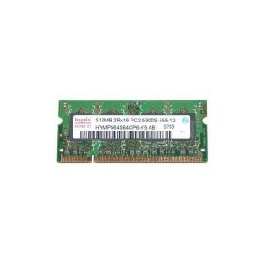 【中古】Hynix 2RX16 PC2-5300 1GB ノートPC用メモリー 【バルク品】 d2ldlup