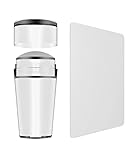 French Nail Stamper - French Tip Nail Tools with Nail Scraper,100-Time Using Silicone Nail Stamper Kit for Gel Nail Polish DIY Nail Art Tools