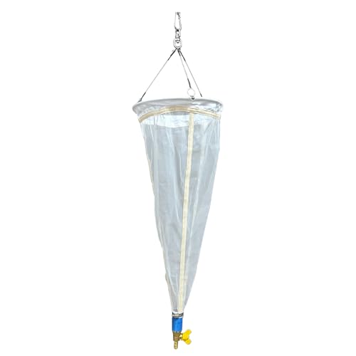 Épuisette de collecte de plancton de 125 µm pour filtrer le phytoplancton et les rotifères