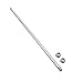 Generic Axle Shaft for Hand Carts And Trolleys, 44cmx1cm, Silver