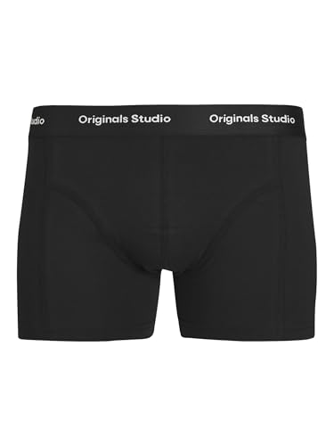 JACK & JONES Herren Jacvesterbro Solid Trunks 3 Pack Noos, Ocean Cavern, l (3er Pack) – Ansicht 6
