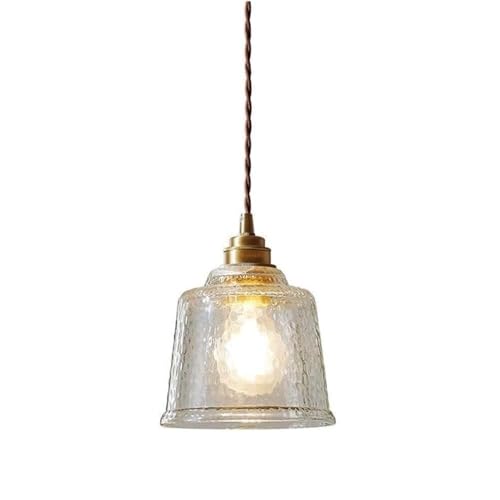Suspension vintage en verre pour illuminer votre salon