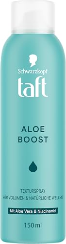 TAFT Texturspray Aloe Boost (150 ml) Styling Spray für Volumen & natürliche Wellen Volumenspray mit Aloe Vera & Niacinamid sorgt für mühelose Undone Looks