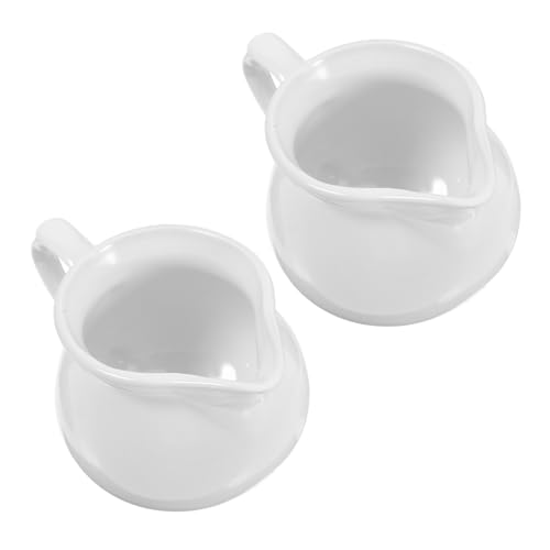 PRETYZOOM Heatproof Coffee Latte Art Cup Set Sauces Dips Condiments Restaurant Style