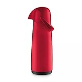 60 Oz Coffee Dispenser With Pump, Insulated Coffee Carafes For Keeping Hot/Cold 6+ Hours, Airpot Carafe Thermal Thermos Beverage Dispenser For Party (Red)