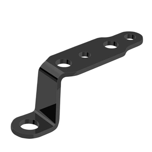 Soporte para faros delanteros multifuncional de moto con extension para foco y espejo retrovisor