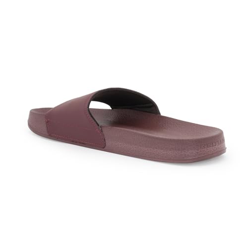Image of Red Tape Womens Sliders in Slate Blue | Casual Pool Sliders | SLATE BLUE | 3 UK