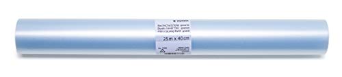 HERMA 7388 Buchschutzfolie nicht klebend transparent, 25 m x 40 cm, reiß- & wasserfest Bucheinschlagfolie… – Ansicht 2
