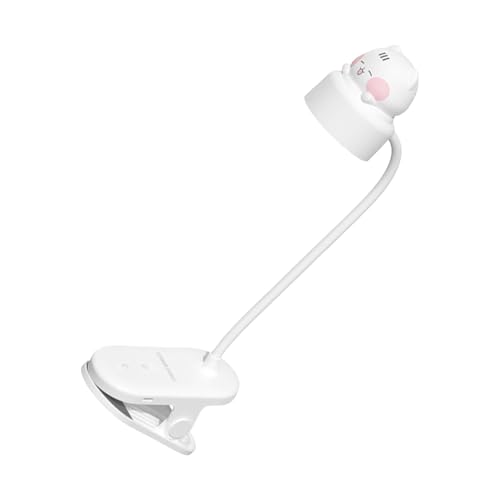 Lampe de bureau à clipser pour lire au lit ou étudier la nuit en lumière chaude