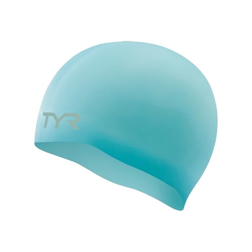 Image of TYR Silicone Swim Cap for Men and Women - Wrinkle-Free, Durable & Tear Resistant, Low Drag Training & Competition Cap
