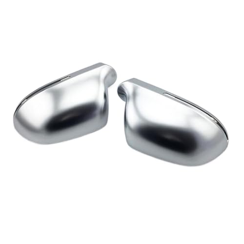Couvercle de rétroviseur contre les rayures : coque chrome mat pour Audi
