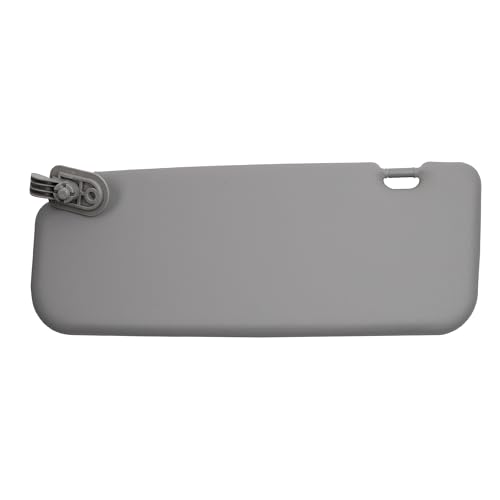 Dasbecan Driver Side Sun Visor Compatible with Hyundai Accent 1E 2011 2012 2013 2014 2015 Front Left Sun Protection Shade Gray Replaces 85210-1R000