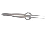 Schaaf Foreign Body Curved Forceps Length 95 mm Fine grooved Jaws 2
