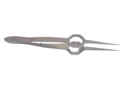 Schaaf Foreign Body Curved Forceps Length 95 mm Fine grooved Jaws 2