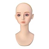 Polyvalent : Ce support pour perruque avec trous pour les oreilles est également idéal pour exposer perruques, chapeaux, écouteurs, casquettes, boucles d'oreilles, colliers, ras-de-cou, coiffes, foulards, postiches, lunettes de soleil, etc. Convient pour une utilisation en salon, à la maison, en , etc.