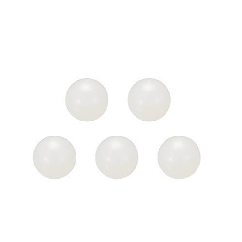 Image of uxcell 7 /16-inch PA Nylon Solid Plastic Balls, Precision Bearing Ball 10pcs