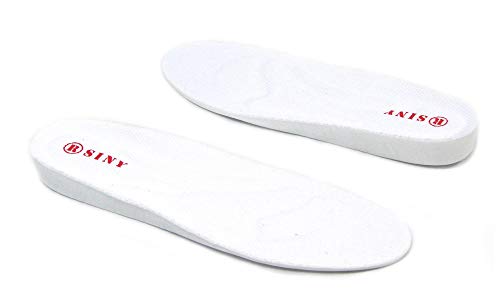 Plantillas para zapatos aumento de altura 2cm blancas miniatura 1
