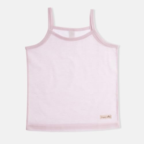 100% Certified Organic Cotton Breathable Tank Tops Lightweight Jacquard Super Soft Camisole Undershirts Toddler Boys Girls4