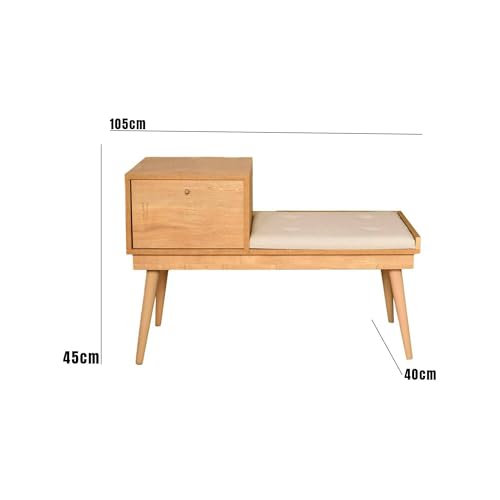Banc de jardin résistant aux intempéries Dmora assise modulable - 3