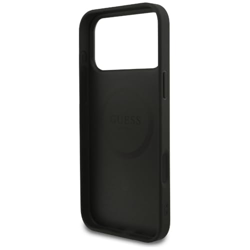 Coque iPhone 17 Pro Max Guess 4G Ring Noir compatible MagSafe de CG Mobile