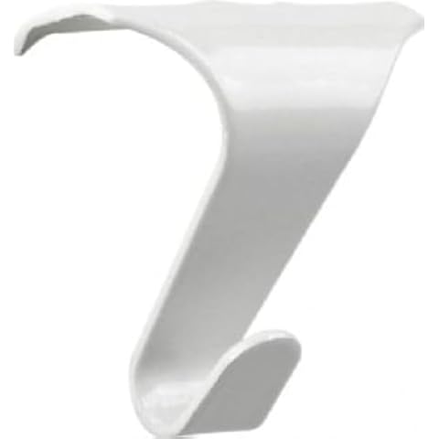 LagunaProject Gloss White Picture Rail Hooks 20kg Cover
