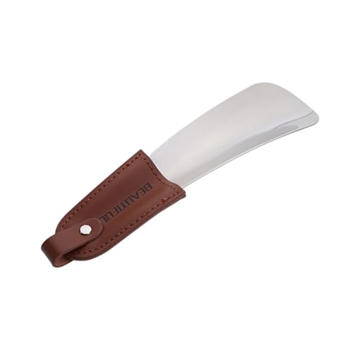 CALLARON 1 Pc Calzador De Acero Inoxidable Ayudante De Zapatos Calzador Telescópico Manejar Calzador De Viaje Camilla De Zapatos Usar Ayudante De Zapato Arrancador Cuerna Cuero Silver