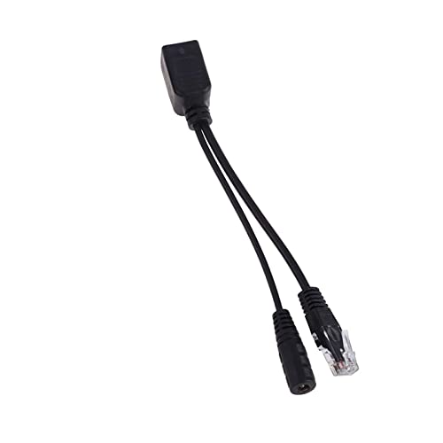 100PCS Cable Passive Power Over Ethernet Adapter Cable Splitter RJ45 Injector Power Supply Module miniatura 4