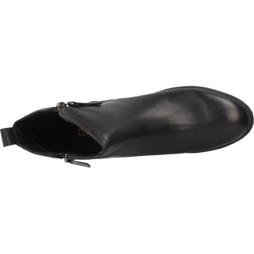 Carmela Para Mujer. 16200901-NEGRO Botines De Piel 162009 Negro (37), 5 A 8Cm, Cremallera, Casual - 7