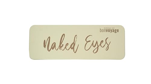bonvoyage Essentials, Nude Eyeshadow Palette with Brush, 12 Matte and Shimmer Shades, Long-Lasting and Highly-Pigmented - Image 2