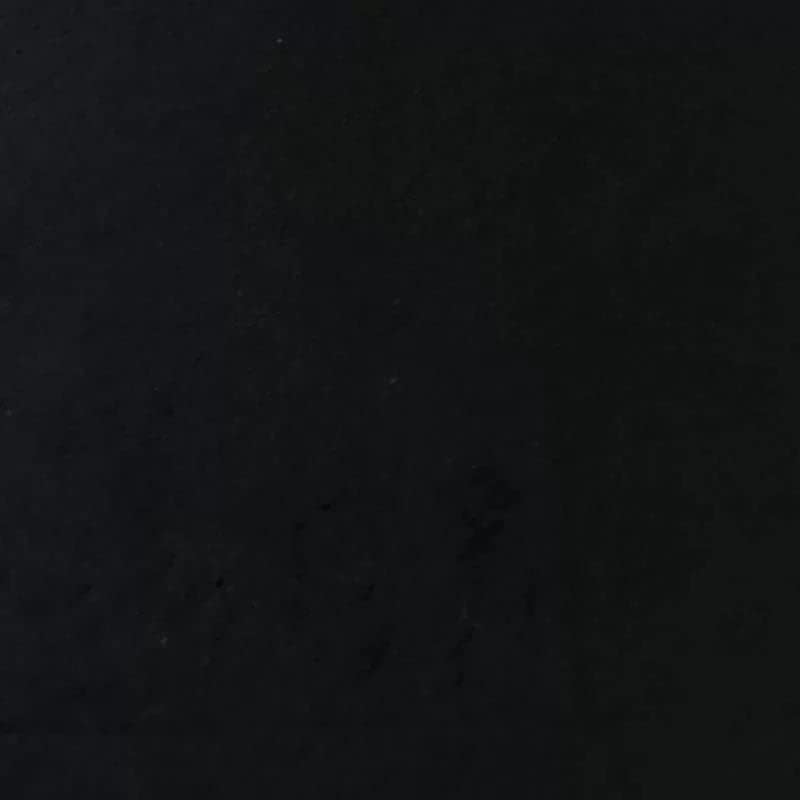 Tela de piel sintética negra lisa Minky - Vendido por The Yard - 60"