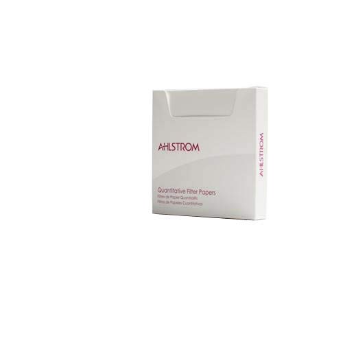 AHLSTROM FILTRATION 3910-0550 Borosilicate Glass Grade 391 Hardened Low Ash Paper, 5.5 cm Diameter (Pack of 100)