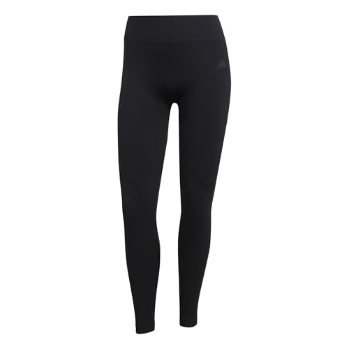 adidas Donna Workout Essentials Knit Full Length Leggings Tights, black, S