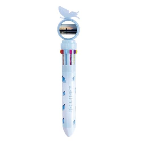 Stylo art déco multicolore haut de gamme, l'élégance du coucher de soleil pour écrire