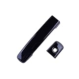 TNVYRFS Manija de puerta de coche para Nissan para Frontier 2005-2019, color negro, para exterior, delantera, trasera, izquierda y derecha, juego de cubiertas de manija