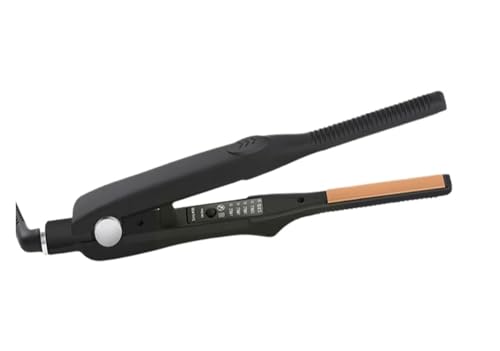 Plancha para cabello 2 en 1 alisadora y rizadora cerámica miniatura 3