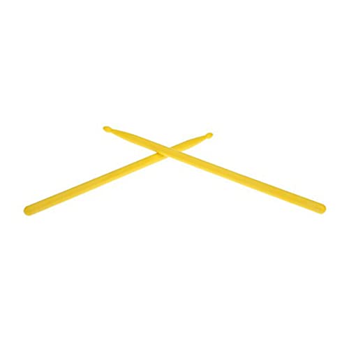 Juego de baquetas ligeras de nylon color amarillo miniatura 1