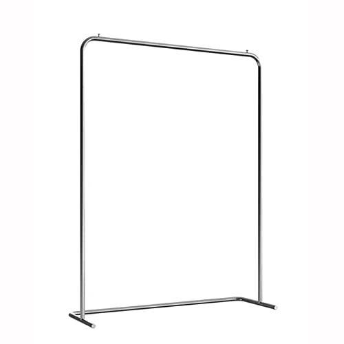 Wieszak Na Ubrania Ze Stali Nierdzewnej, Wolnostojący, Wielofunkcyjny Stojak Na Ubrania Do Salonu I Sklepu, 120X40X150 Cm
