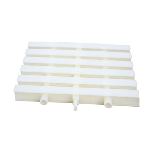 Grilles de drainage rectangulaires 25 cm x10 pour cour et piscine