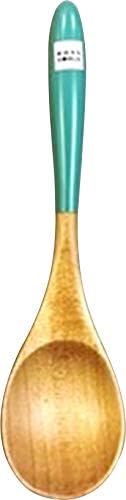 Ishida Soup Spoon, White Wood, Color, Pink, 8.9 inches (22.5 cm)