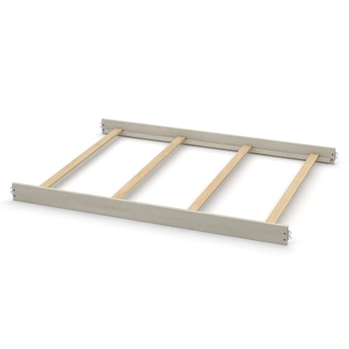 Full-Size Solid Wood Conversion Kit Bed Rails for Evolur Convertible Cribs
