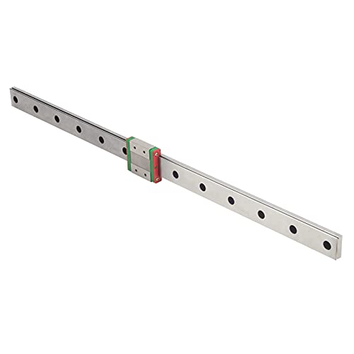 Rail linéaire MGW12C-500-1R de haute précision avec patin robuste pour CNC