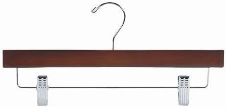 for 14 Walnut Wood Pant/Skirt Hanger (Pack of 10)