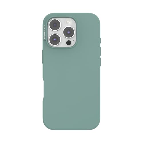 Image of PopSockets iPhone 16 Pro Phone Case with MagSafe, Wireless Charging Compatible, Boho - Terquoise