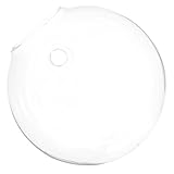 NUOBESTY Hängepflanzgefäß aus Verschleißfestem Glas für Balkon und Wohnzimmer mit Kreativer Form Hängende Glasvase für Blumen und Pflanzen